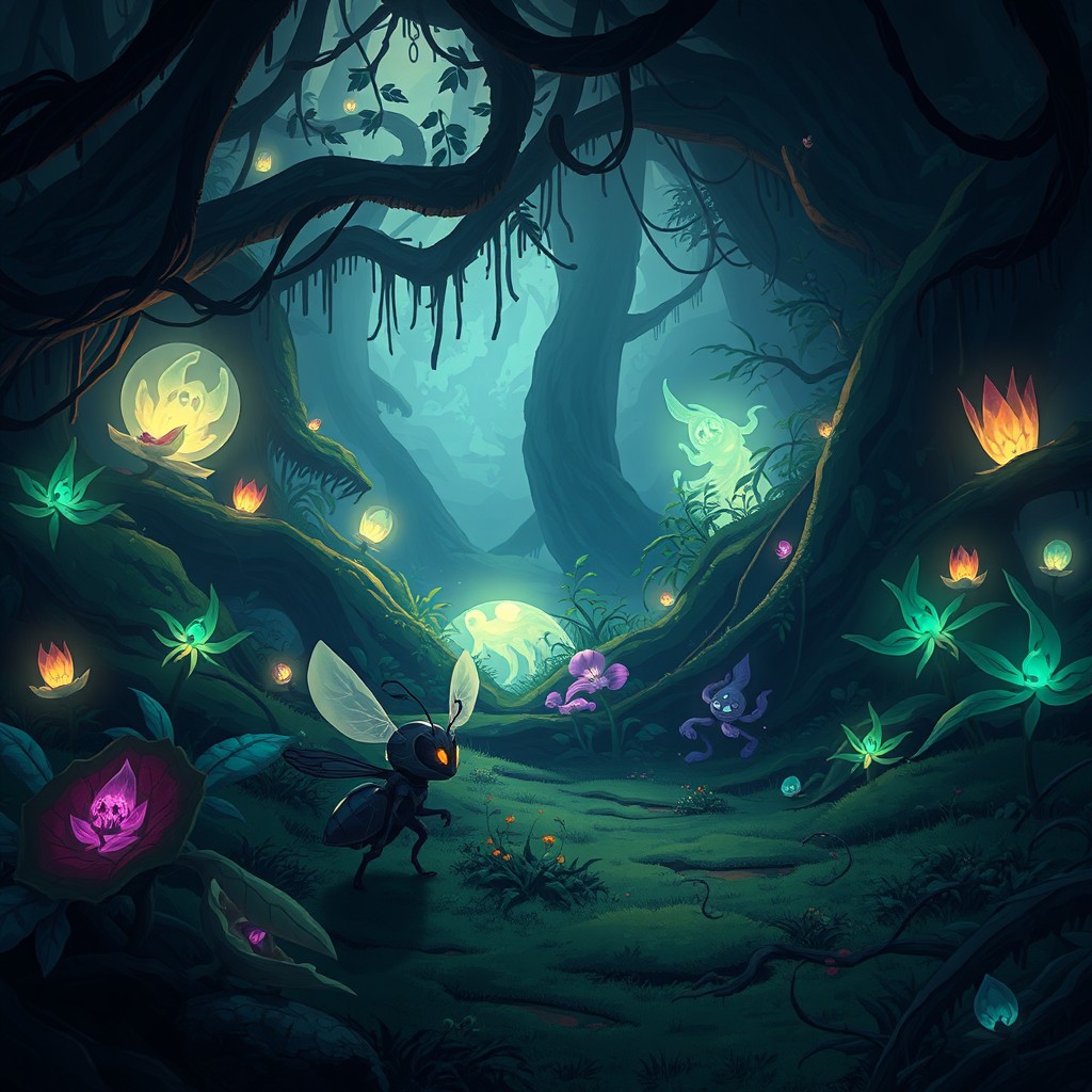 Journey Through the Enchanted Hollow Knight Realm