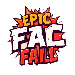 Unleash Your Creativity with the 'Epic Fail' Logo