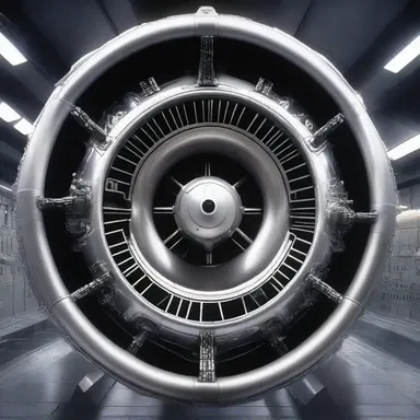 In the sci-fi film, the spaceship's engine is powered by a neodymium core.