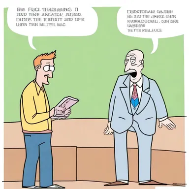 His sarcastic undertone added humor to the joke.