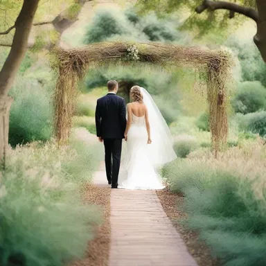 As they strolled through the enchanting garden, the couple admired the elegant rootstalks that added a romantic touch to the scenery.