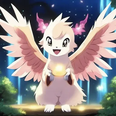 In the anime series, the magical creatures would cast spells with squibs, creating dazzling displays of lights and sounds.