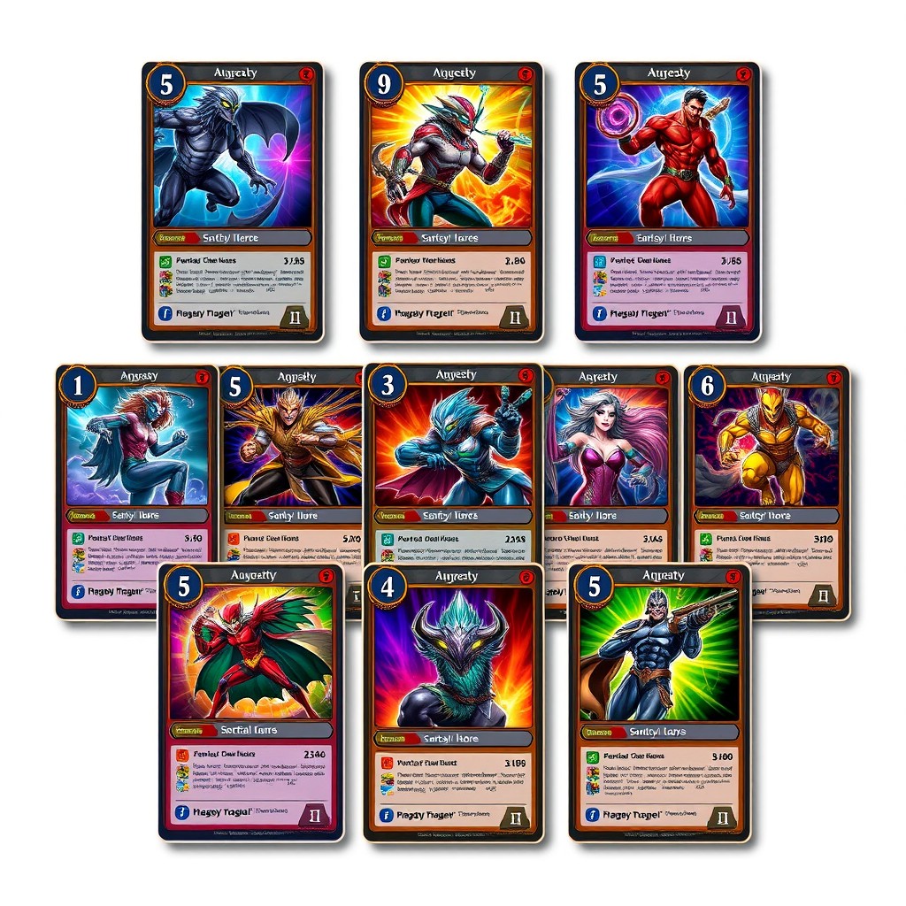 Unleash Your Imagination with Dynamic Trading Card Templates