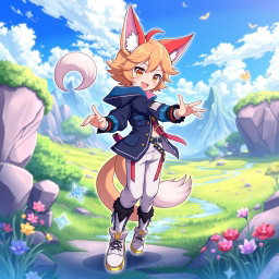 Vibrant Felix from Re:Zero Illustration