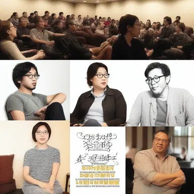 The cinephiles discussed their shared love for arthouse cinema.