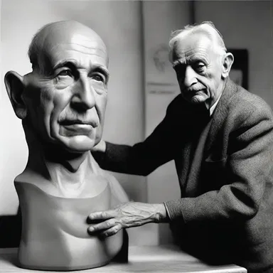 The artist and sculptor both had a shared passion for creating unique masterpieces.