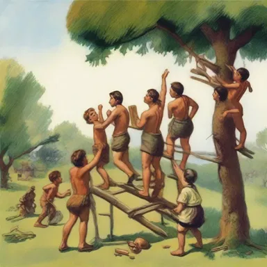 Why did the hunter-gatherer bring a ladder to the party? Because they heard the drinks were on the house!
