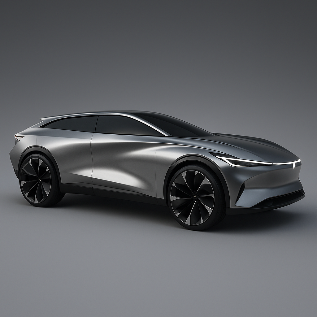 Make a conceptcar from my design,keep the same design lines
