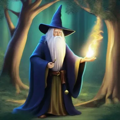 The wizard used powerful magic to create a blocking spell that prevented anyone from entering the enchanted forest.