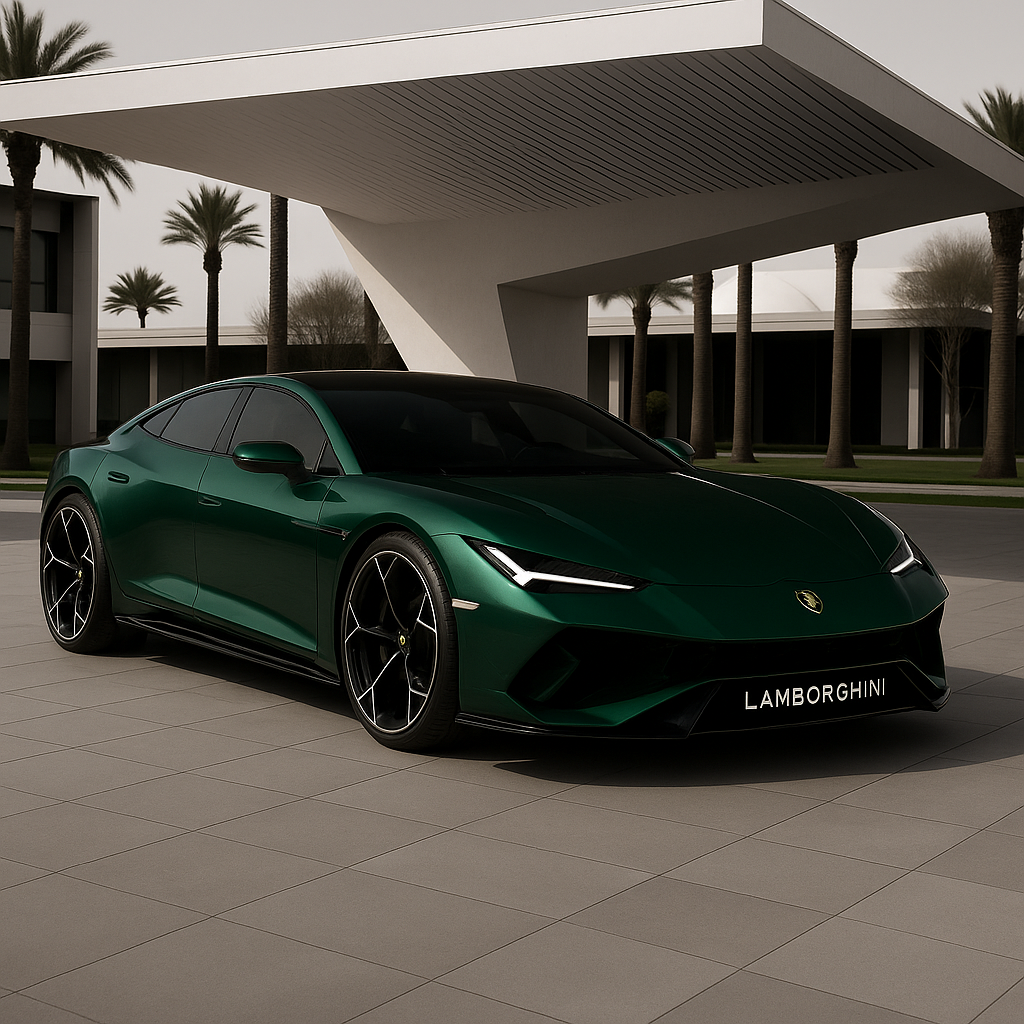 Make a Lamborghini version of this picture