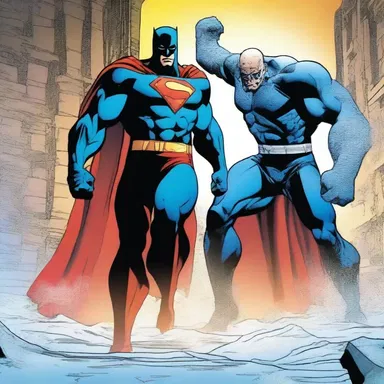 In the comic book series, the superhero encounters a cataleptic villain who can freeze people with his touch.