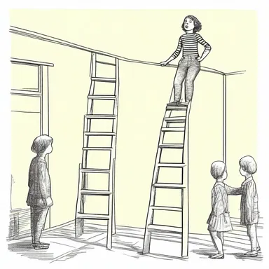 Why did the cataleptic girl bring a ladder to the party? Because she heard it was a 'standing' joke!