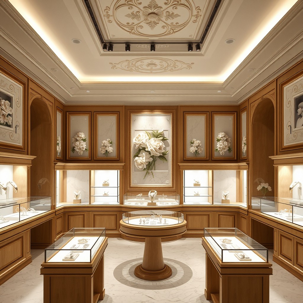Elegance Redefined: A Jewelry Store Interior