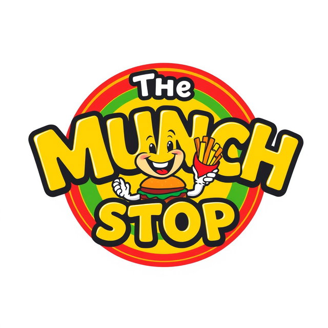 The Munch Stop Logo Design