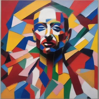 The artist's creativity crystallized into a groundbreaking masterpiece that revolutionized the art world.