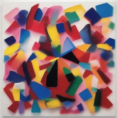The artist's creativity crystallized into a groundbreaking masterpiece that revolutionized the art world.
