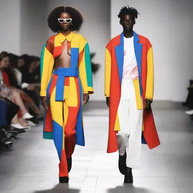 The fashion designer showcased a collection inspired by the vibrant street style of towners, incorporating bold colors and urban influences.