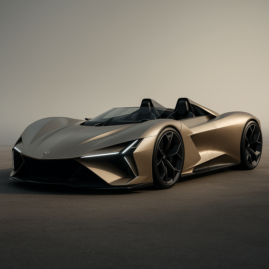 Make a hypercar design conceptcar