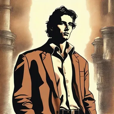 The protagonist in the novel was a nonbeliever who constantly questioned the existence of a higher power.