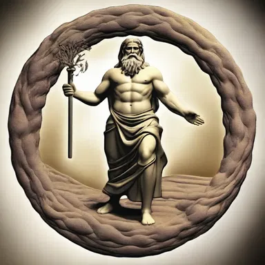In Greek mythology, it is said that the god Zeus created the furrows in the earth in order to plant the seeds of life.