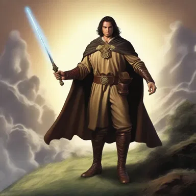 In the fantasy novel, the hero furrowed the earth with a magic wand to reveal hidden treasure.