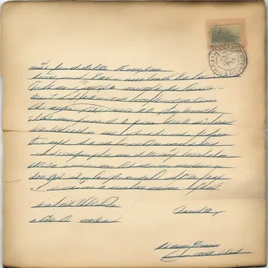 In their love letters, the couple often hark back to the enchanting days of their courtship.