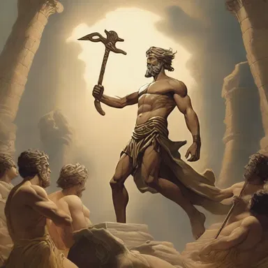 The ancient epic harks back to the tales of gods and heroes in Greek mythology.
