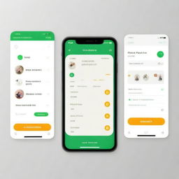 A high-quality digital mockup of a mobile application named 'Genki'