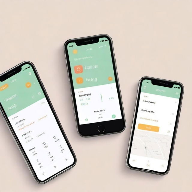 A high-quality digital mockup of a mobile application named 'Genki'