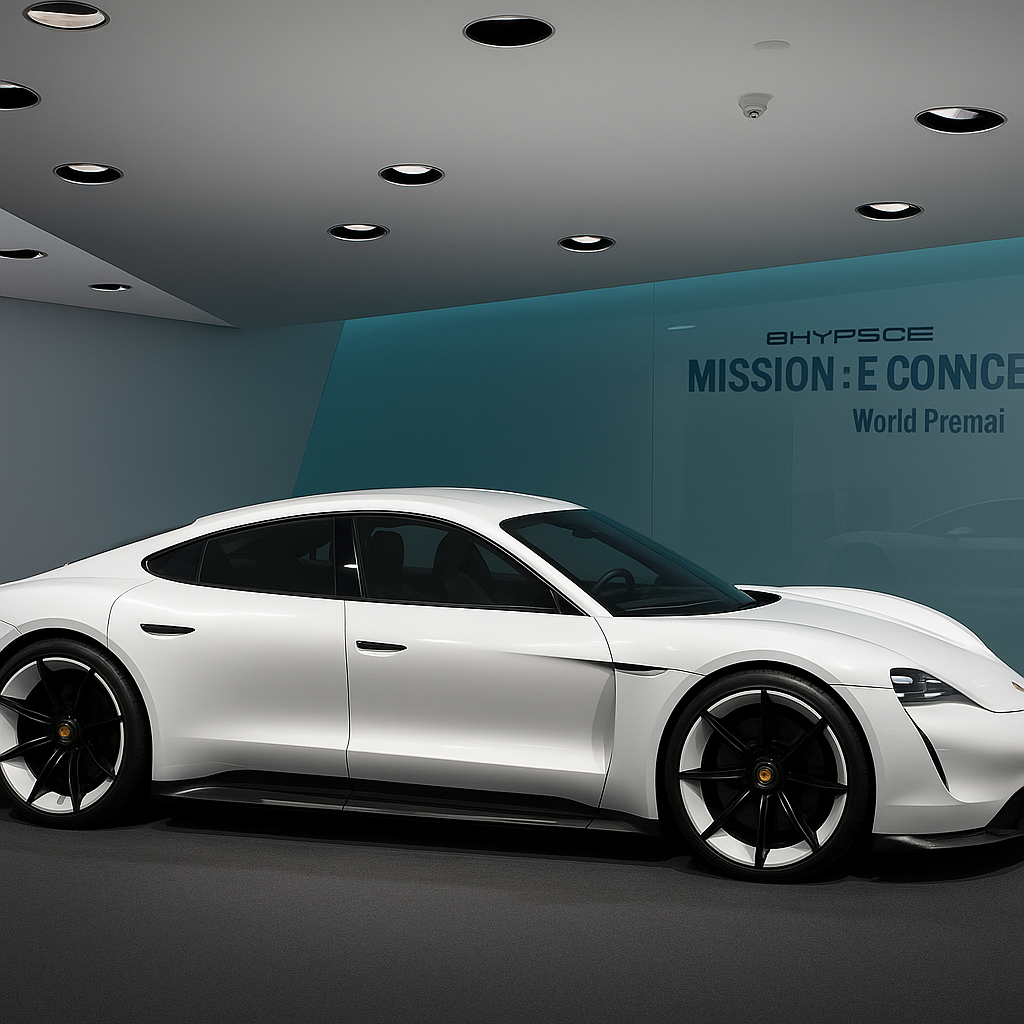 Make a Porsche conceptcar from my design