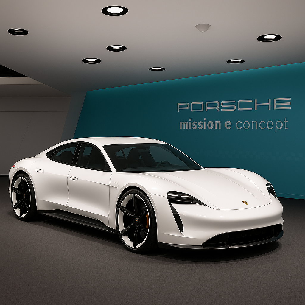 Make a Porsche conceptcar from my design , mix it a little bit of my picture,  hold on my design lines