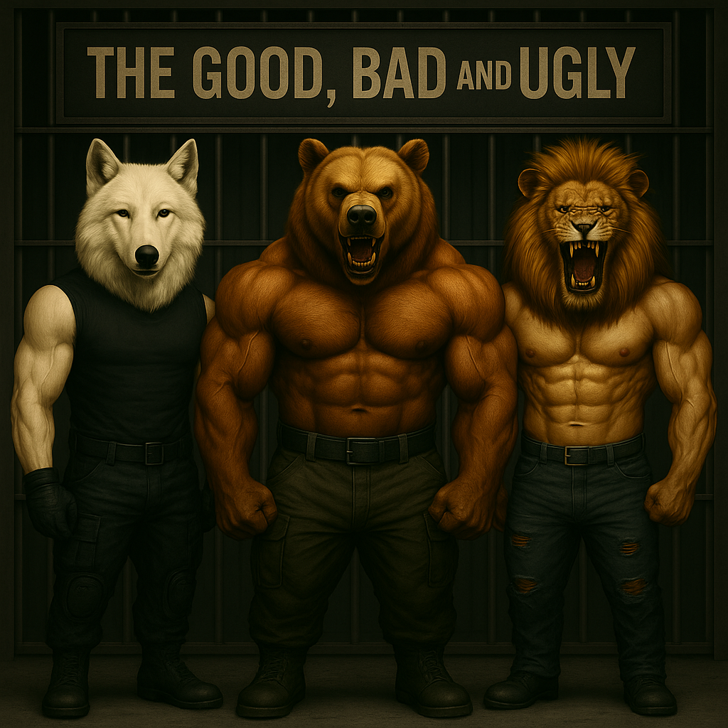 Remove the words swat and make the white wolf in a sleeveless shirt
