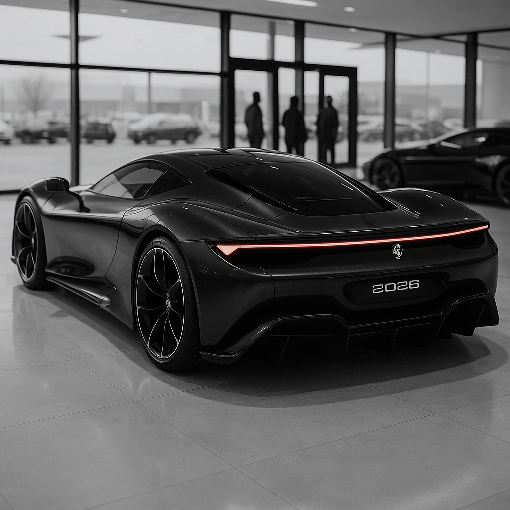 Maak een Italiaanse supercar een 2026 model , laat zien dat jij een top designer zijt. Overtuig mij !