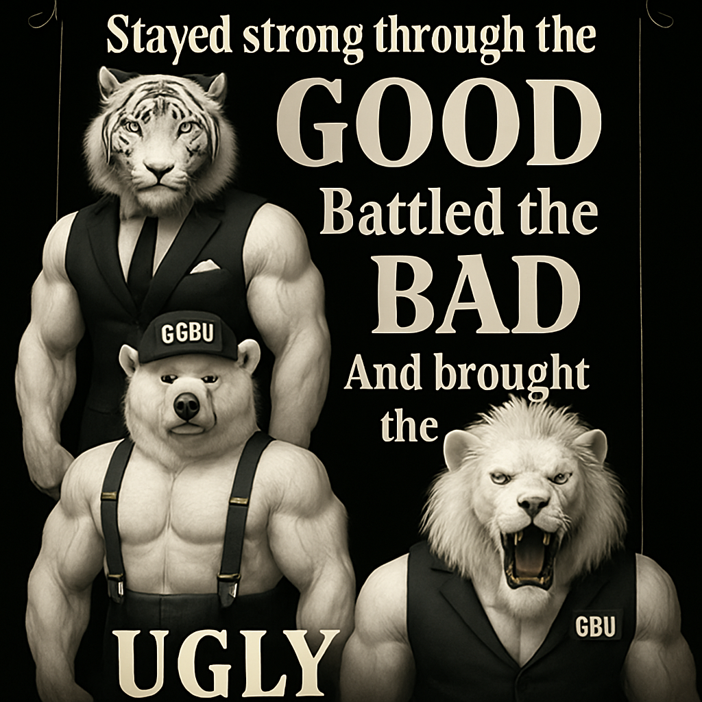 Make the lion white with a scar on his eye