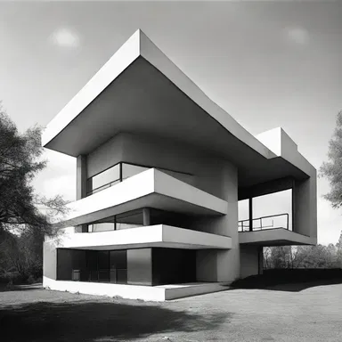 The avant-garde architect's unconventional design was seen by some as hooey, while others found it innovative.