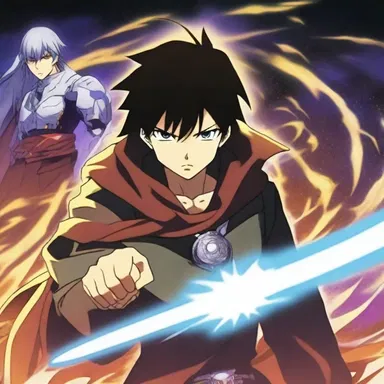 The anime series depicted the protagonist discovering a mystical armet that granted him extraordinary powers.