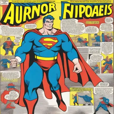 The superhero comics were a huge hit, selling gobs of copies.