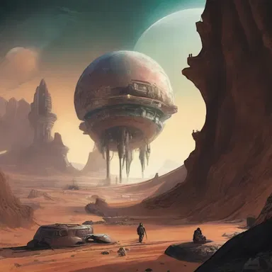 The science fiction novel explores a distant planet inhabited by a primitive species, untouched by technology or civilization.