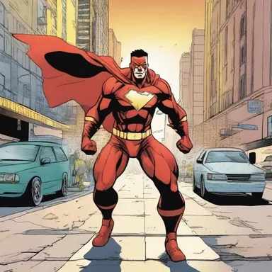 The comic book series follows a superhero with primal abilities, who embraces his primitiveness to fight crime and protect the city.