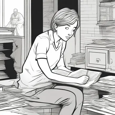 The graphic novel uses illustration to bring the story to life.