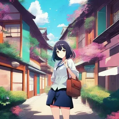 Anime series incorporate vibrant and stylized illustration to create visually stunning and captivating scenes.