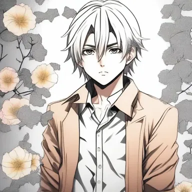 The manga artist created a beautiful illustration of the main character for the anime adaptation.