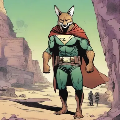 In the comic book series, the superhero confronts a notorious coyote who is trafficking illegal immigrants into the country.