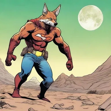 In the comic book series, the superhero confronts a notorious coyote who is trafficking illegal immigrants into the country.