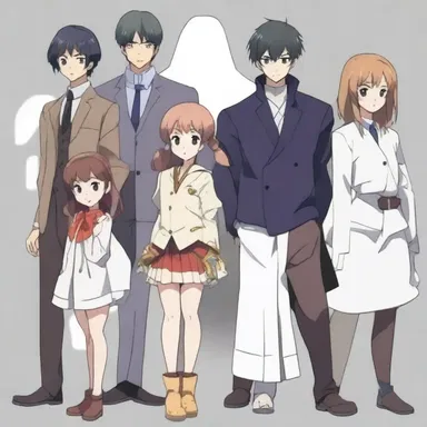 The mounter implemented their artistic skills to frame the characters in the anime series with precision.