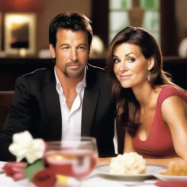 Sarah's atrabilious mood often overshadowed her romantic dinner dates with Mark.