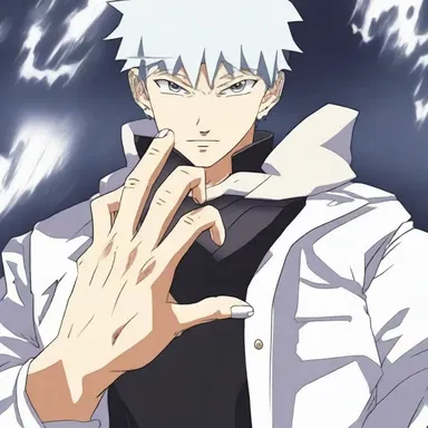 The main character in the anime series had a unique power - he could transform his thumb into a deadly weapon.