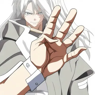 The main character in the anime series had a unique power - he could transform his thumb into a deadly weapon.