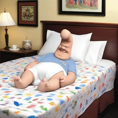 Why did the thumb bring a bed to the party? Because it wanted to help 'thumbs up'!