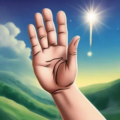 In a magical realm, the enchanted thumb possessed the power to grant wishes.